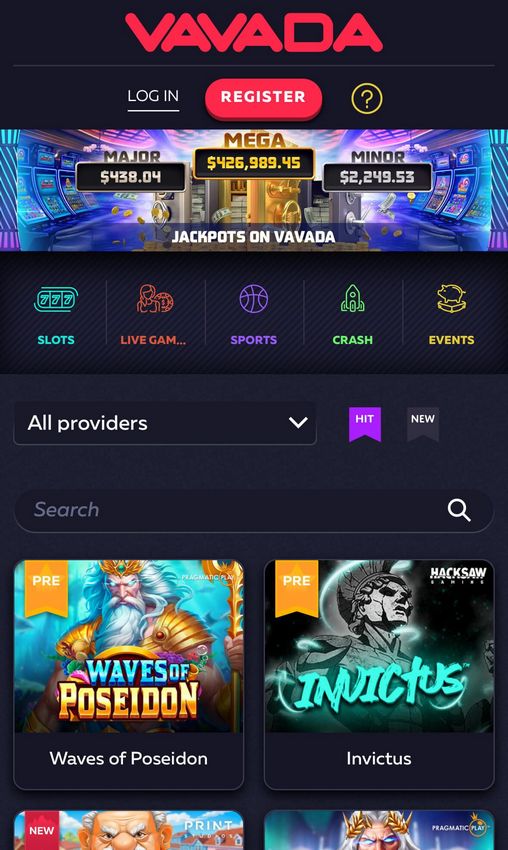 Сайт казино Vavada: подробный обзор и отзывы